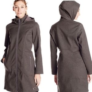 Merrell Women's Haven Shadow Heather Gray Softshell Jacket